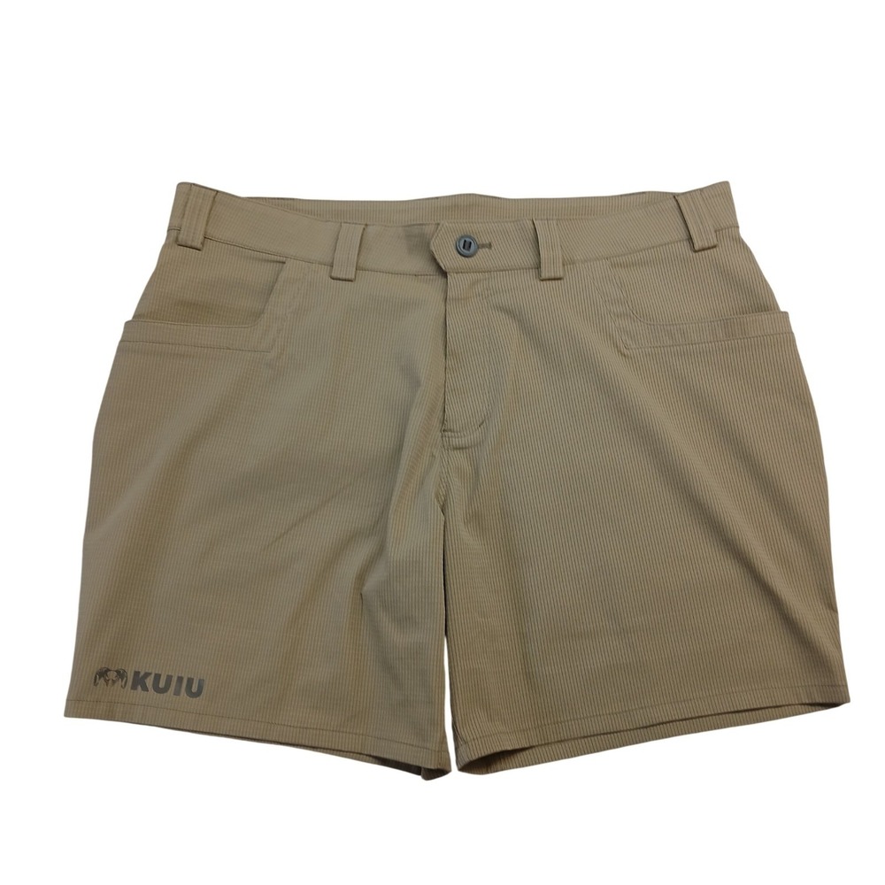 Kuiu Tiburon Shorts Mens 40 Khaki Dot Air Hunting Hiking Performance 11005
